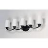 Maxim Lighting Shelter 5 - Light Vanity in  Black - 3 of 4