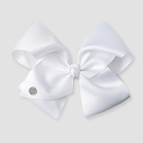 Girls Jojo Siwa Bow Hair Clip White Target