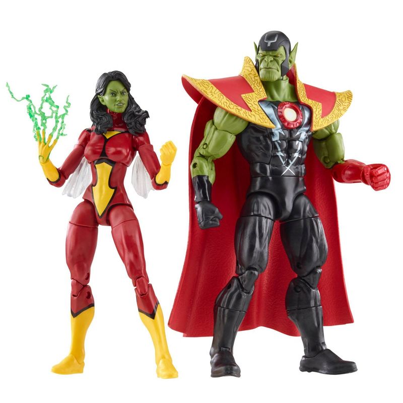 Marvel Avengers Legends Skrull Queen and Super-Skrull Action Figure Set - 2pk, 4 of 13