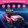 Ride On Truck Car for Kids, 12V Electric Ride On Car with Remote Control - 2 of 4