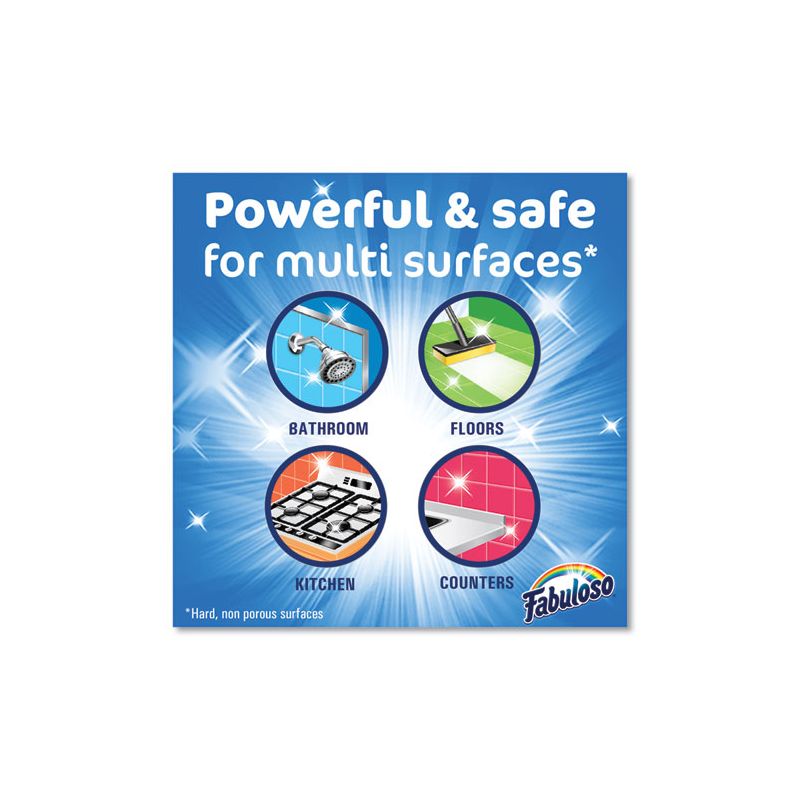 Fabuloso Antibacterial Multi-Purpose Cleaner, Lavender Scent, 169 oz Bottle, 3/Carton, 5 of 7