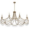 Savoy House Kameron 10 - Light Chandelier in  Warm Brass - 2 of 4