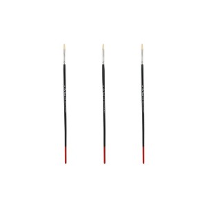 Creative Mark Powercryl Ultimate Acrylic Paint Brushes - Filbert Assorted Sets of 3, Artist Paint Brushes, 3 Diameters of Synthetic Hair Filament, - 1 of 4