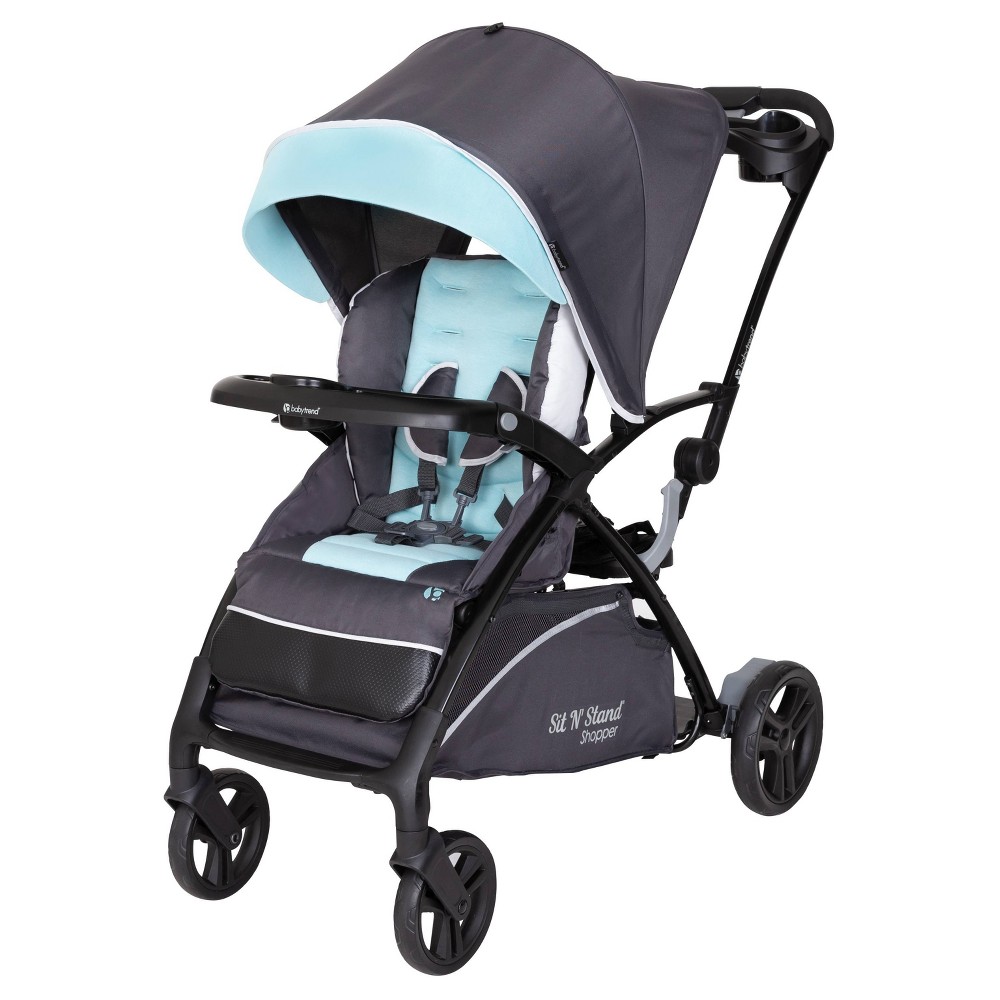 Baby Trend Sit N Stand 5-in-1 Shopper Stroller - Blue Mist -  79926183