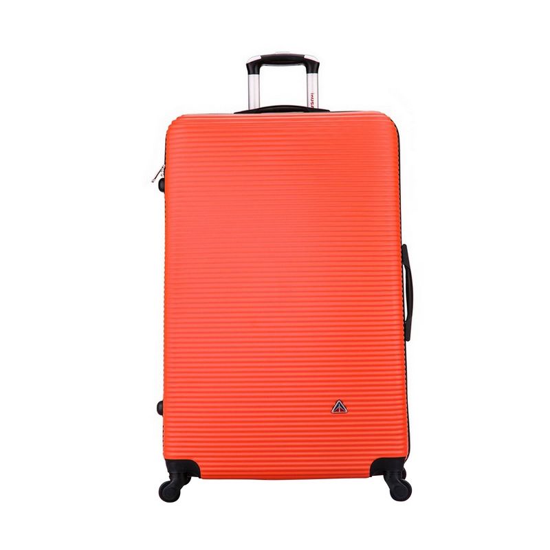 InUSA Royal Lightweight Hardside Large Checked Spinner Suitcase, 3 of 9