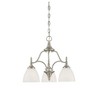 Savoy House Herndon 3 - Light Chandelier in  Satin Nickel - 3 of 4