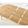 Vynxaria Extensible table,DINING TABLE,OFFICE TABLE,COFFEE TABLE,wood leg,metal top - 3 of 4