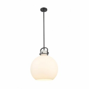 Newton Sphere - 1 Light Stem Hung Pendant In Industrial Style-21.38 Inches Tall and 16 Inches Wide - 1 of 1