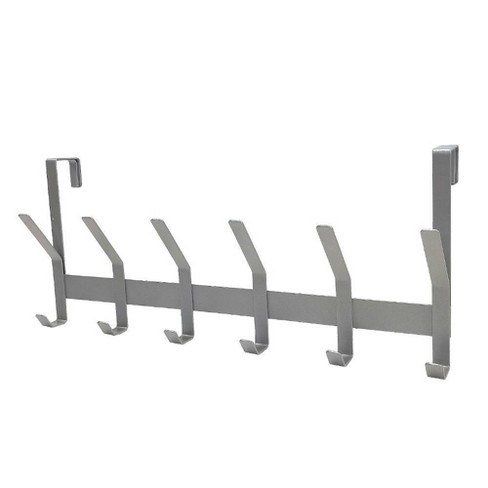 6 Pcs Over The Door Hooks Z-Shaped Stainless Steel  