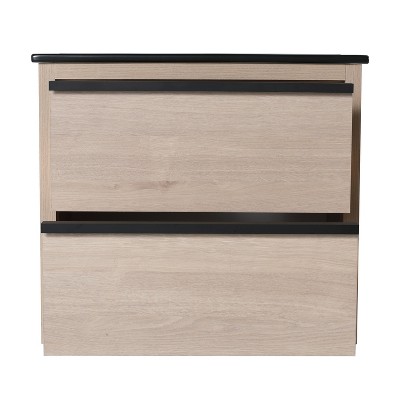 Vynxaria 24-Inch Bathroom Vanity with White Ceramic Top and 2 Soft Close Drawers, Ideal for Modern Bathrooms