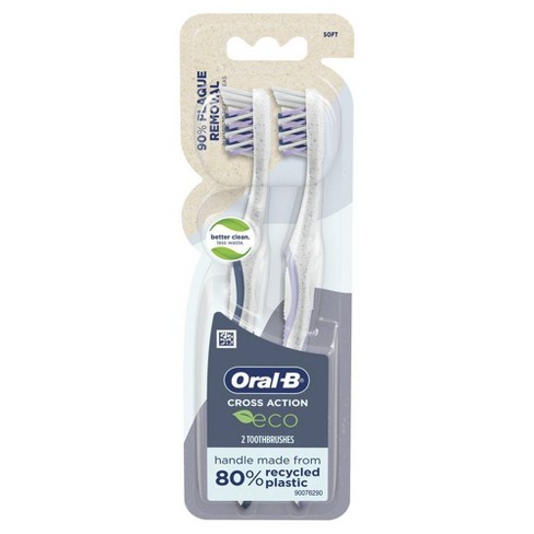 Haas video grootmoeder Oral-b Cross Action Eco Toothbrush - 2ct : Target