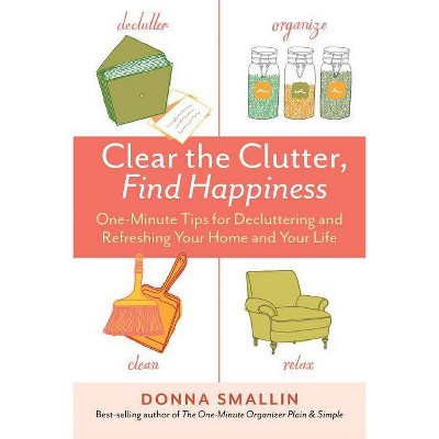  Clear the Clutter, Find Happiness - by  Donna Smallin (Paperback) 