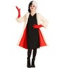 HalloweenCostumes.com Disney Cruella De Vil Coat Tween Costume for Girls. - 3 of 4