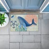 Stupell Industries Sealife Classic Whale Printed Outdoor Door Mat, design by Darlene Seale, 18"x30" - 4 of 4