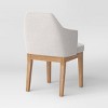 Kinston Curved Back Upholstered Dining Chair - Threshold™ - 4 of 4