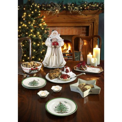 Spode Christmas Tree 4-Piece Earthenware Dinnerware Set