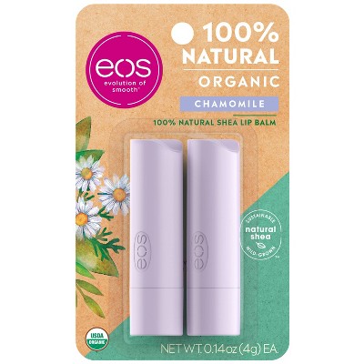 eos Natural Sticks Lip Balm - Chamomile - 0.28oz Total