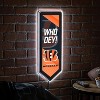 Evergreen Ultra-Thin Glazelight LED Wall Decor, Pennant, Cincinnati Bengals- 9 x 23 Inches Made In USA - 2 of 4