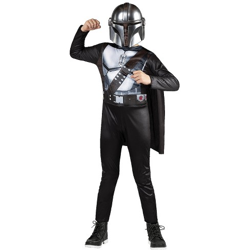 Jazwares Boys' The Mandalorian Costume - Size 8-10 - Black : Target