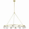 Crystorama Lighting Aragon 12 - Light Chandelier in  Soft Brass - 3 of 4