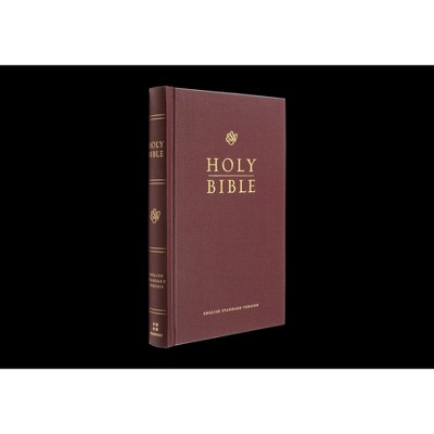 ESV Church Bible (Hardcover, Burgundy)