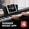 SKONYON 88-Key Weighted Hammer Action Digital Piano Supports Bluetooth, MIDI USB, Black - 4 of 4