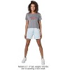 Women's Santa Clara University Large Crop Top T-Shirt - 3 of 4