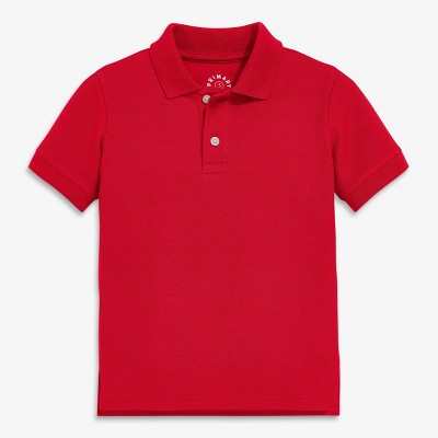 Primary Kids Short Sleeve Pique Polo