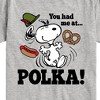 Boys' - Peanuts - You Had Me At Polka Short Sleeve Graphic T-Shirt - 2 of 4