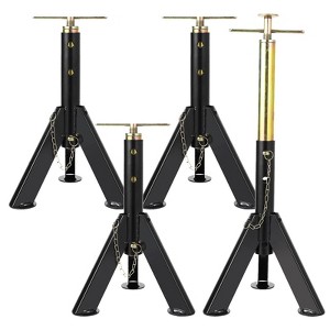 Telescopic RV Stabilizer Jacks,3Ton/6000Lbs RV Jacks Height Adjusts from 16in to 30in,Heavy Duty Travel Trailer Stabilizer Jacks for RV Camper - 1 of 4