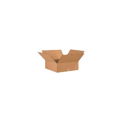 Staples 17" x 17" x 6" Shipping Boxes 32 ECT Brown 20/Bundle (17176)
