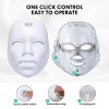 IGIA Re-GEN LED Light Therapy Facial Mask – Rejuvenates Skin, Reduces Wrinkles & Acne, 7-Color Light Settings, USB Rechargeable - 2 of 4