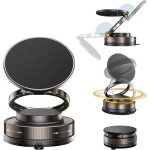 360° Adjustable Sports Phone Mount – Magnetic Carrying Stand for Gym, Running, Cycling & Outdoor Activities - 1 of 4