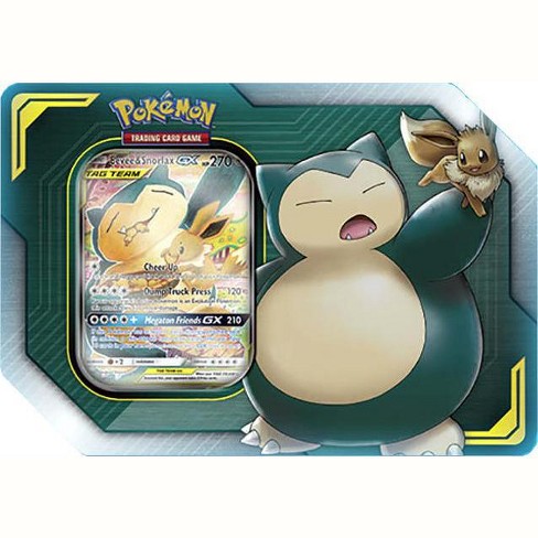 Pokemon 2019 Gx Tag Team Eevee And Snorlax Gx Collector Tin