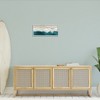 Stupell Industries Foamy Beach Coast Deep Ocean, 24" x 10" - 2 of 4