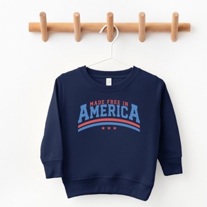 The Juniper Shop Made Free In America Toddler Sweatshirt - 1 of 4