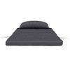 vidaXL Adirondack Chair Cushion Set of 2 Anthracite - 4 of 4