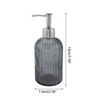 Unique Bargains Elegant Soap Pump Dispenser for Bathroom 13.52oz - 4 of 4