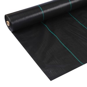 Weed Barrier Landscape Fabric, Heavy Duty Weed Block Gardening Mat, Woven Weed Control Garden Cloth, Geotextile Fabric for Landscaping - 1 of 4