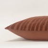 14"x26" Oversized Striped Lumbar Throw Pillow Cover - Rizzy Home - 4 of 4