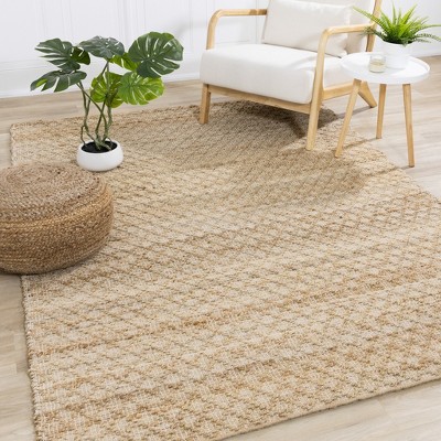 Rug Branch Geometric, Trellis Beige Indoor Area Rug
