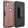 Nakedcellphone Case with Stand and Belt Clip Holster for Motorola Moto One 5G Ace - 3 of 4