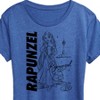 Women's - Disney - Rapunzel Sketch Short Sleeve Graphic T-Shirt - 2 of 4