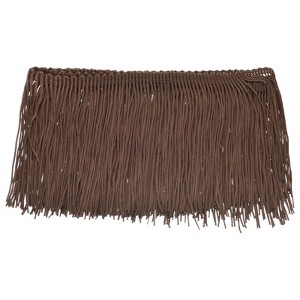 Unique Bargains Polyester Crafts Chainette Sewing Tassel Fringe Trim Ribbon - 1 of 4