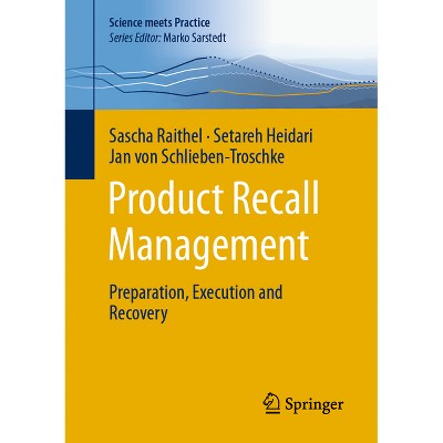 Product Recall Management - (Science Meets Practice) by  Sascha Raithel & Setareh Heidari & Jan Von Schlieben-Troschke (Paperback)