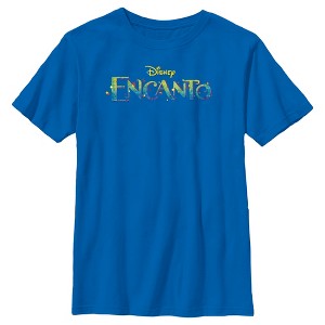 Boy's Encanto Colorful Logo T-Shirt - 1 of 4