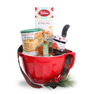 Alder Creek Gift Baskets Holiday Breakfast Bowl Gift - 1 of 3