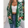 Clearlove Womens Casual Lightweight Long Sleeve Open Front Cardigan Sweaters with Pockets - 2 of 4