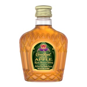 Crown Royal Regal Apple Flavored Canadian Whisky - 50ml Plastic Bottle - 1 of 4