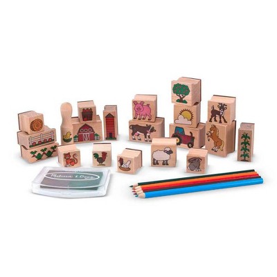 melissa and doug princess stamp set